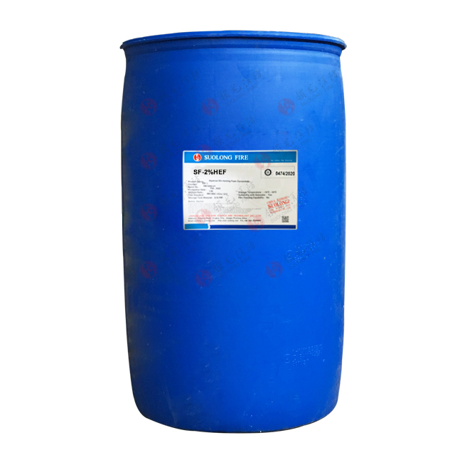 Fluorine Free Synthetic 2% Firefighting Foam Concentrate